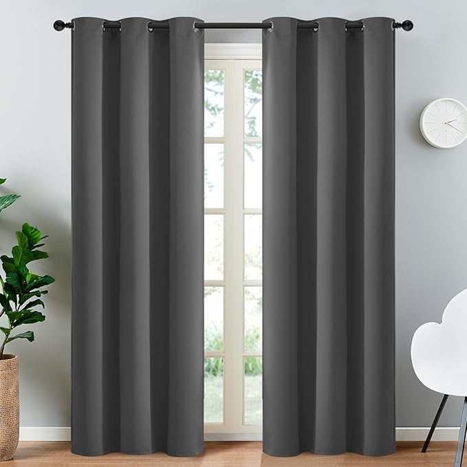 Yakamok 84 Inch Long Blackout Curtains by Yakamok