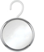 MIRRORVANA Hangable Fogless Shower Mirror, 360° Swivel Hook, 6.7" (Chrome)