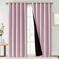 NICETOWN 100% Blackout Window Curtain Panels, Heat and Cold Blocking Drapes by NICETOWN