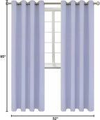 BGment Room Darkening Curtains 95 Inches Long - Image 9