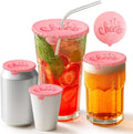 Drink Covers for Alcohol Protection 100 Pack, Cup Covers for Drinks