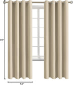 BGment Room Darkening Curtains 72 Inches Long - Image 9