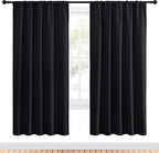 NICETOWN Black Blackout Curtain Blinds - Image 2