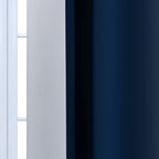 Yakamok 96 Inch Length Light Blocking Thermal Insulated Grommet Window Drapes - Image 7