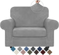 WEERRW Velvet Stretch Chair Sofa Slipcover by WEERRW