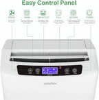 Waykar 34 Pints Energy Star Dehumidifier for Spaces up to 2,000 Sq. Ft at Home, in Basements and Large Rooms with Drain Hose and 0.66 Gallons Water Tank