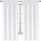 DWCN White Curtains for Living Room Thermal Insulated, 50% Light Blocking - Image 8