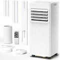 Antarctic Star 10000 BTU Portable Air Conditioner, 3 in 1 Free Standing Cooling AC Unit with Fan & Dehumidifier & Cools, Sleep Mode, 24H Timer, for Home/Kitchen/Office