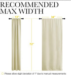 NICETOWN Blackout Curtains for Living Curtains, Window Treatment Thermal - Image 7