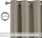 Yakamok Premium Room Darkening Thermal Insulated Curtains - Image 2