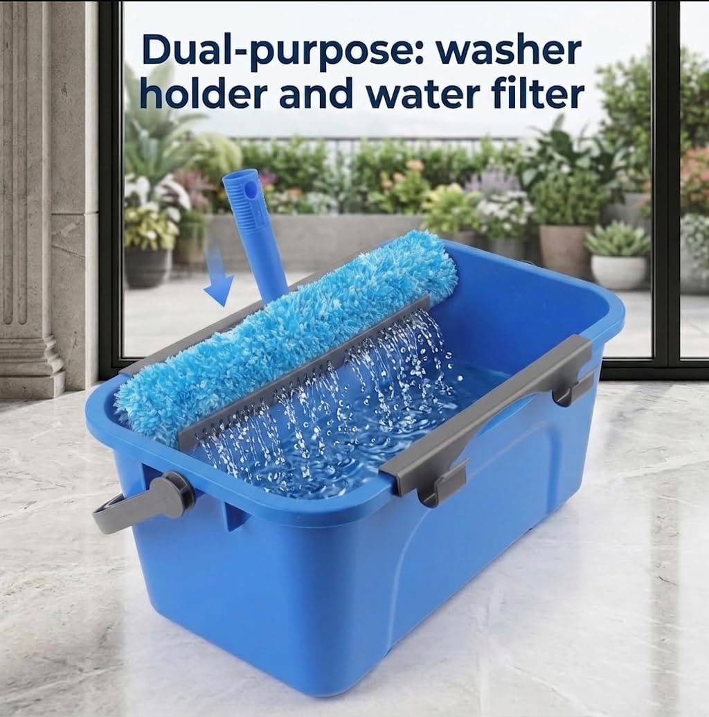 window cleaner tool Wash Bucket Set, Cleaning Squeegee Scrubber Washing Kit