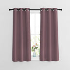 NICETOWN Room Darkening Small Curtains 50 inches Length by NICETOWN