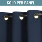 H.VERSAILTEX Ultra Thick and Soft Curtains Blackout - Image 2