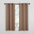 NICETOWN Window Draperies Room Darkening Curtain Panels, Window Treatment - Image 2