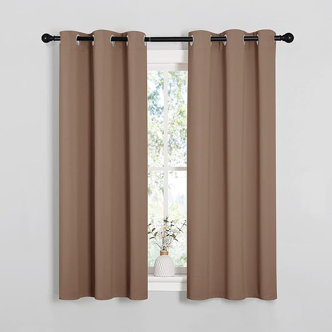 NICETOWN Window Draperies Room Darkening Curtain Panels, Window Treatment - Image 2