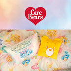 Care Bears Classic Retro Rainbow Bedding 5 Piece Super Soft Comforter and Sheet Set with Sham, Twin, (100% Official Licensed Product) By Franco Collectibles