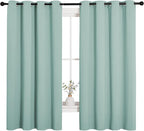 NICETOWN Bedroom Curtain Panels Blackout Draperies, Thermal Insulated Solid - Image 2