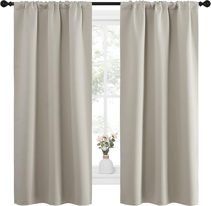 NICETOWN Blackout Curtains for Living Curtains, Room Darkening Window Curtain - Image 2