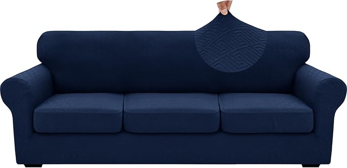 XINEAGE 2026 New 4 Pieces Extra Large Couch Covers - Image 8