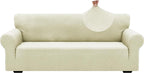 ZNSAYOTX 1 Piece Jacquard Couch Covers by ZNSAYOTX