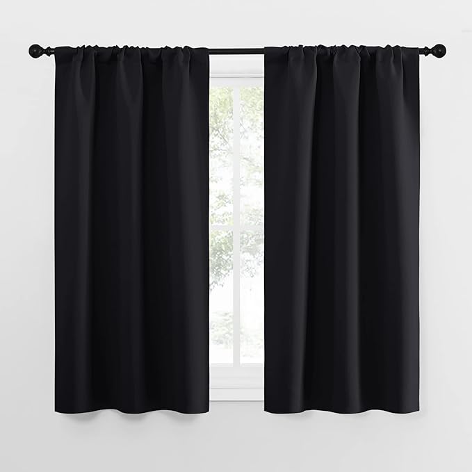 NICETOWN Black Out Curtain Panels by NICETOWN
