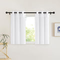NICETOWN Kitchen Curtains 36 inches Long, Grommet Voile Sheer by NICETOWN