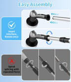Electric Spin Scrubber for Bathtub,Kitchen,Shower Scrubber with Long Handle