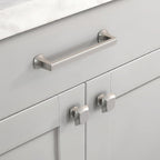 homdiy Brushed Nickel Cabinet Knobs Drawer Knobs Kitchen Closet 20 Pack