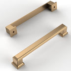 Amerdeco 6 Pack Champagne Bronze Cabinet Pulls 5"