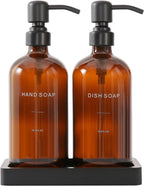 Prus Waso Gold Soap Dispenser Bathroom Set