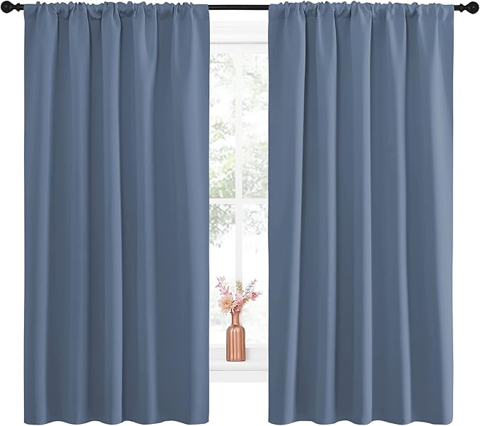 NICETOWN Blackout Curtains for Living Curtains, Window Treatment Blackout - Image 2