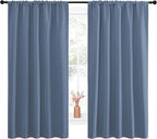 NICETOWN Blackout Curtains for Living Curtains, Window Treatment Blackout - Image 2