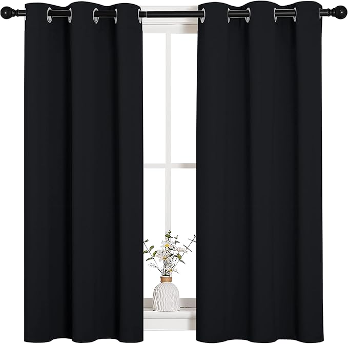 NICETOWN Halloween Bathroom Blackout Curtains and Drapes by NICETOWN