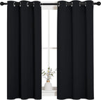 NICETOWN Halloween Bathroom Blackout Curtains and Drapes by NICETOWN