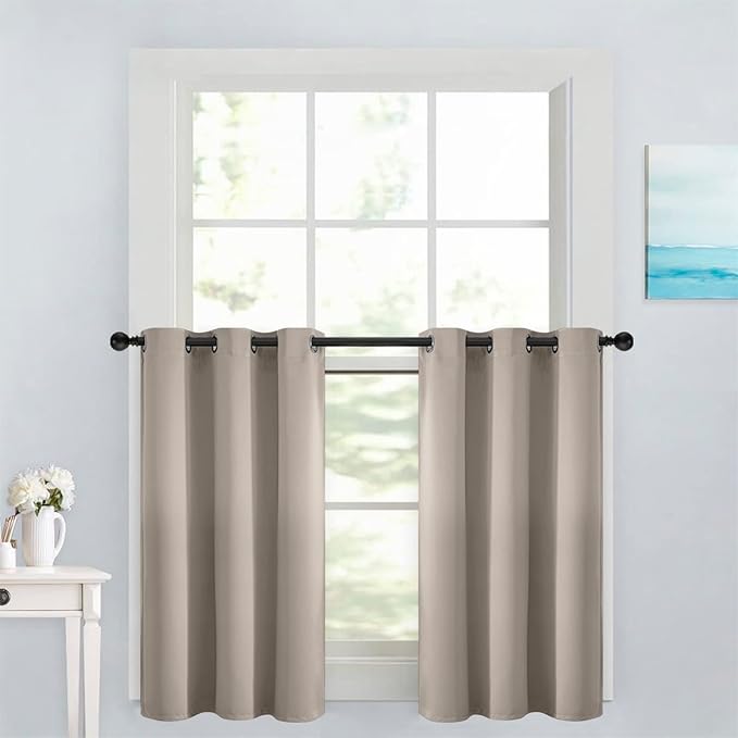 Yakamok Kitchen Bathroom Window Curtains by Yakamok