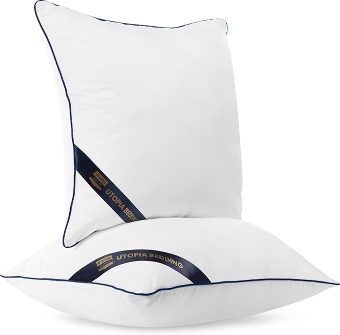 Utopia Bedding Throw Pillow Inserts, 22 x 22 Inches Decorative Indoor Pillows - Image 5
