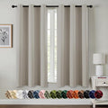 MIULEE Natural Blackout Curtains by MIULEE
