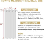 H.VERSAILTEX Linen Curtains Home Decorative Nickel Grommet Curtains Privacy - Image 2