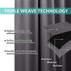 NICETOWN Total Shade Curtains and Draperies, Heavy-Duty Full Light Shading - Image 6