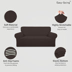 Easy-Going Stretch Oversized Loveseat Slipcover 1-Piece Sofa Cover Furniture - Image 3