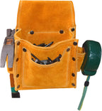 Professional Nail Tool Waist Bag Leather Tool Pouch