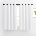 NICETOWN White Curtain Panels for Dining Room by NICETOWN
