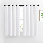 NICETOWN White Curtain Panels for Dining Room by NICETOWN
