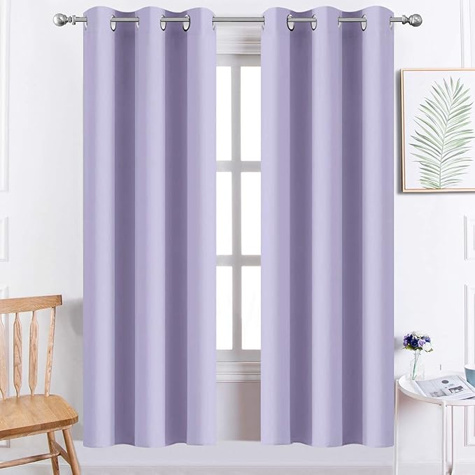 Yakamok Grommet Room Darkening Thermal Insulated Blackout Curtains Window Panels by Yakamok