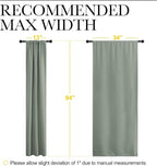 NICETOWN Window Curtains Blackout Drapes - Image 7