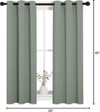 NICETOWN Bedroom Curtain Panels Blackout Draperies, Thermal Insulated Solid - Image 10