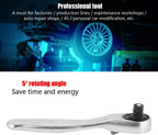 Multi-Function Ratchet Tool, Combines 1/4 Inch Hex Driver Mini Ratchet and Extension Compact Repair Kit for Home Car Travel Mechanics DIY Enthusiasts and On-The-Go Maintenance