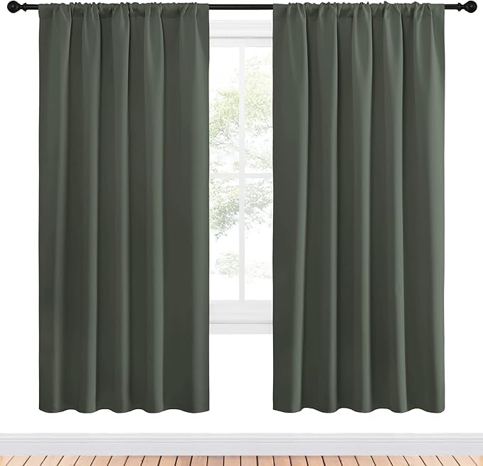NICETOWN Bedroom Curtains Blackout Draperies - Image 2