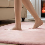 Ashler HOME DECO Ultra Soft Faux Rabbit Fur Chair Couch Cover Area Rug - Image 6