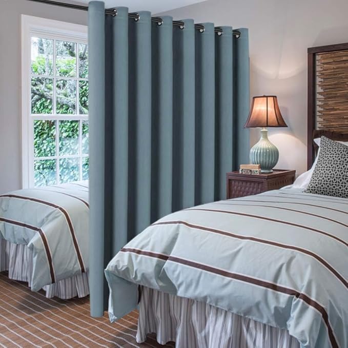 H.VERSAILTEX Blackout Patio Curtains 100x84 Inches - Image 2